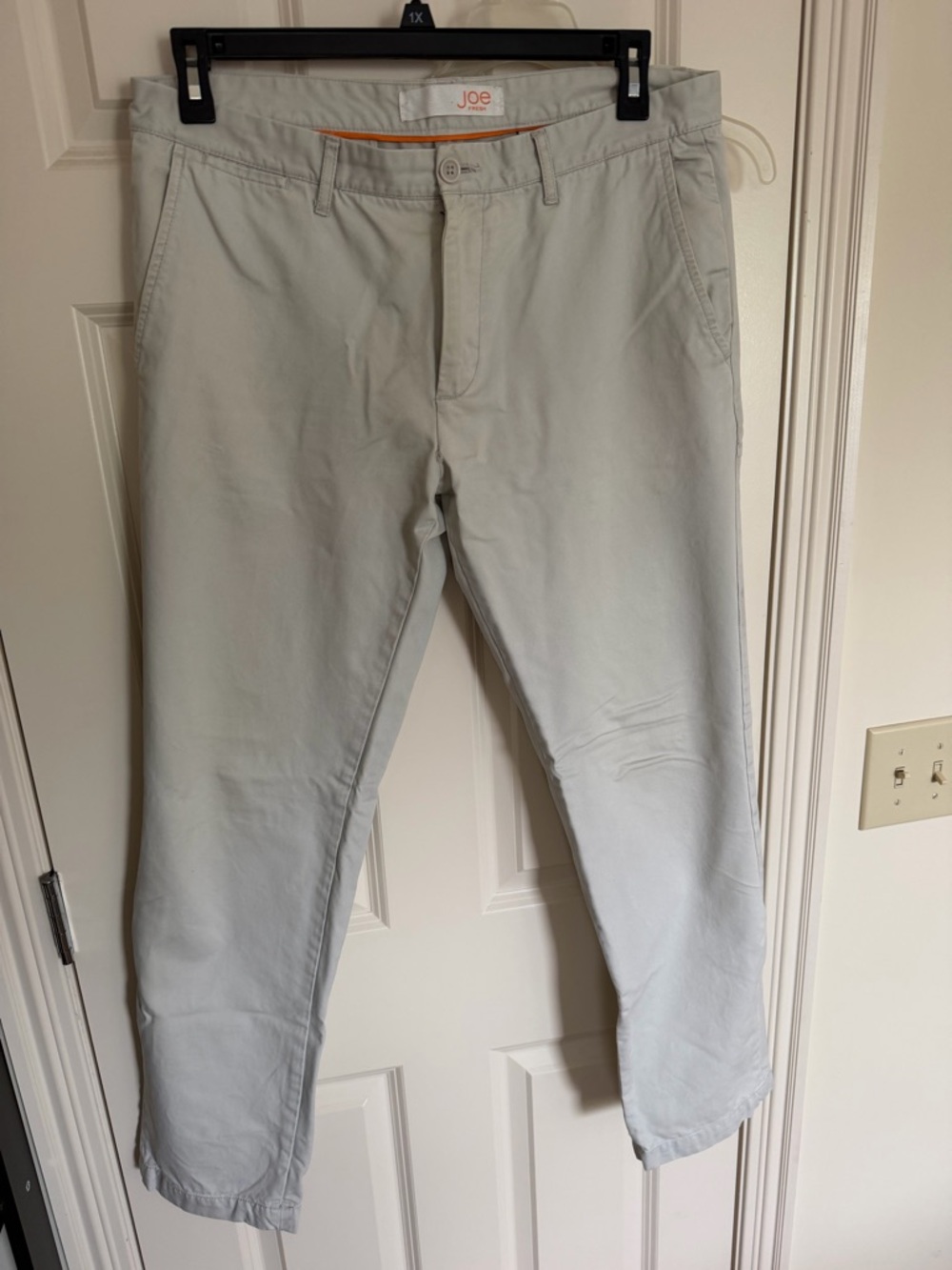 Joe Fresh Light Gray Men's Chino Pants